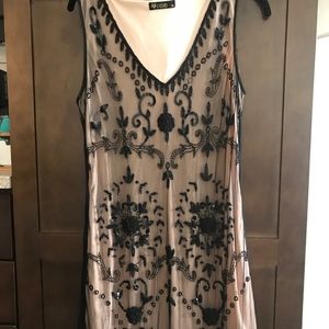 Rise 20s beaded/sequin sheath dress size 14